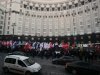 Митингующие с Евромайдана заблокировали Кабмин, движение по Грушевского перекрыто