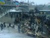 На Майдане восстанавливают вчерашние баррикады