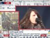 Татьяна Чорновол на Майдане Независимости 19 января