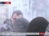 Тушение Кличко с огнетушителя и его обращение к Президенту Украины