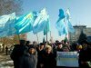 В Мелитополе в Марше мира приняли участие крымские татары