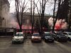 Посольство Украины в дыму