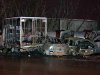 В Киеве ночью сгорели 4 иномарки