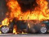 В Святошинском районе Киева сегодня ночью горело пять автомобилей