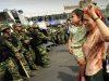На западе Китая толпа людей с топорами напала на полицейский участок