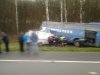 В результате ДТП с участием автобуса на Житомирской трассе пострадали два человека