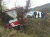 В Закарпатской обл. в результате столкновения рейсового автобуса и грузовиком 3 человека пострадали