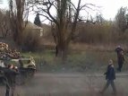 Украинская военная техника в Доброполье Донецкой области