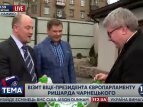Вице-президент Европарламента Рышард Чарнецкий прибыл в гости на телеканал "БНК Украина"