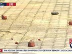 Вандалы в Харькове испортили имущество активистов Евромайдана
