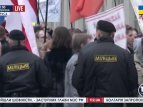 Митинг оппозиции в Беларуси в поддержку Украины
