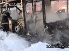 На Троещине взорвался автобус