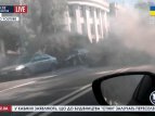 Спасатели ликвидировали возгорание авто возле Верховной Рады