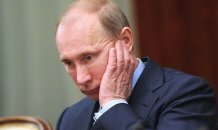 [фото] Путин грустит и обеспокоен