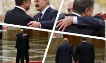 [фото] Порошенко и Лукашенко