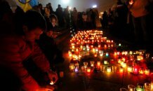 [фото] Майдан свечи