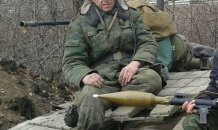 [фото] Российский танкист