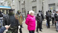 захват горотдела милиции в Славянске