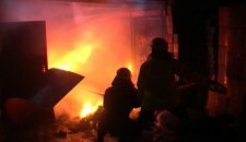 пожар Харьков гараж Майдан