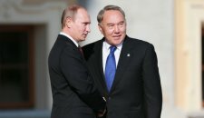 Путин и Назарбаев