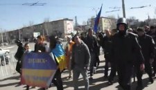 Шествие в Луганске