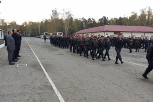 [фото] Первый батальон Нацгвардии из добровольцев Самообороны Майдана отбыл на передовую, - Парубий