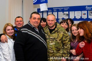 [фото] Ярош встретился с Коломойским в Днепропетровске, - неофициальная информация