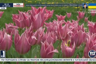 [фото] В Киеве проходит выставка цветов на "Певческом поле"