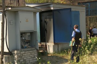 [фото] Неизвестные пытались обесточить офис телеканала "БНК Украина"