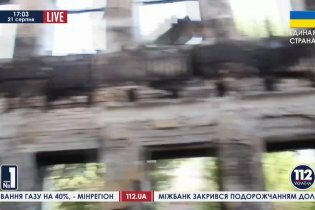 [фото] В Луганске снаряд попал в собор, - Савенко