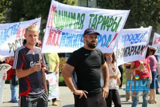 [фото] В Херсоне местные жители разогнали пророссийский митинг