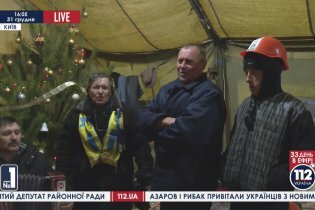 [фото] Евромайдан готовится к Новому году
