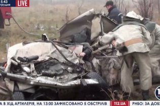[фото] ГАИ: По уточненным данным, в ДТП в Запорожской обл. погибли два человека, 22 – травмированы