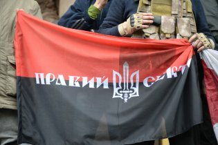 [фото] Боевики заявили об обнаружении в Луганске штаб-квартиры "Правого сектора"