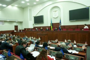 [фото] Началось пленарное заседание сессии Киевского горсовета