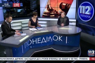 [фото] Політичний консультант Микола Волгов - гість "112 Україна", 09.02.2015