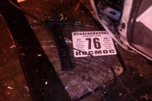 [фото] В Запорожье перевернулась маршрутка с пассажирами, пострадали восемь человек