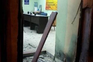 [фото] В Одессе взорвали офис координационного центра помощи бойцам АТО