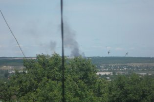 [фото] На окраинах Луганска начался артобстрел, - очевидцы