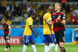 [фото] Чемпионат мира: Бразилия-Германия, 1-7