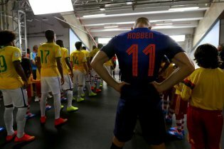 [фото] Чемпионат мира: Бразилия - Голландия