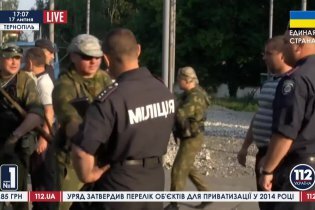[фото] Бойцы батальона "Тернополь" отправляются в зону АТО и обещают вернуться