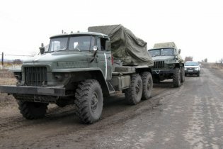 [фото] СНБО: ВСУ осуществили отвод артиллерийских дивизионов, имеющих на вооружении РСЗО БМ-21 "Град"