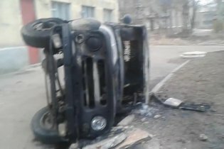 [фото] Константиновка после ночных беспорядков
