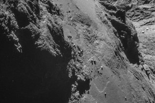 [фото] Зонд впервые показал, как выглядит и как "звучит" комета