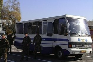 [фото] Сотрудники спецназа возвращаются из зоны АТО в Сумы