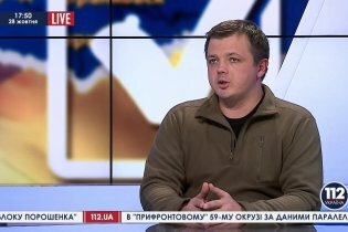 [фото] Семен Семенченко в студии телеканала "БНК Украина"