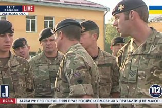 [фото] Во Львове начались совместные учение военных Украины и НАТО