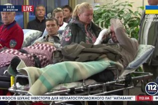 [фото] На лечение в Таллин убыло 10 раненных в АТО добровольцев