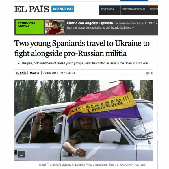 испанская пресса про Украину